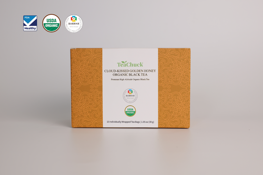 Cloud-Kissed Golden Honey Organic Black Tea
