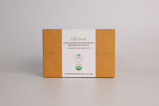 Cloud-Kissed Golden Honey Organic Black Tea