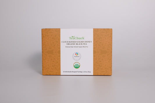 Cloud-Kissed Golden Honey Organic Black Tea