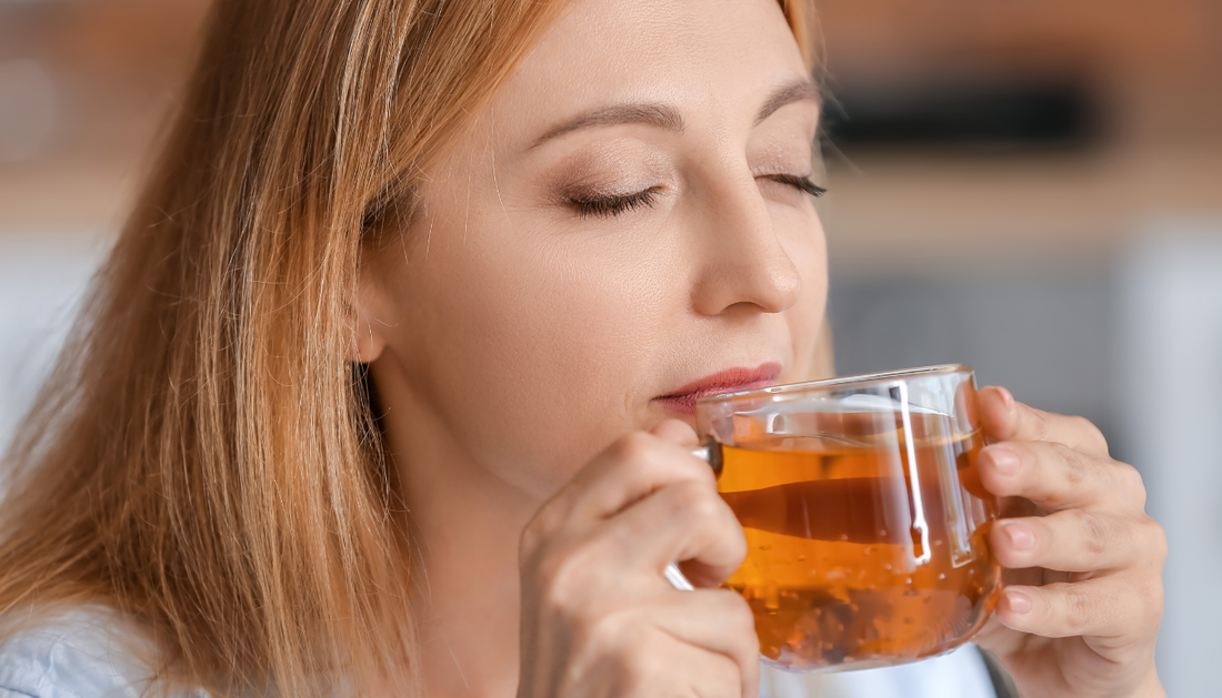 What are the skin benefits of drinking best organic black tea every day?