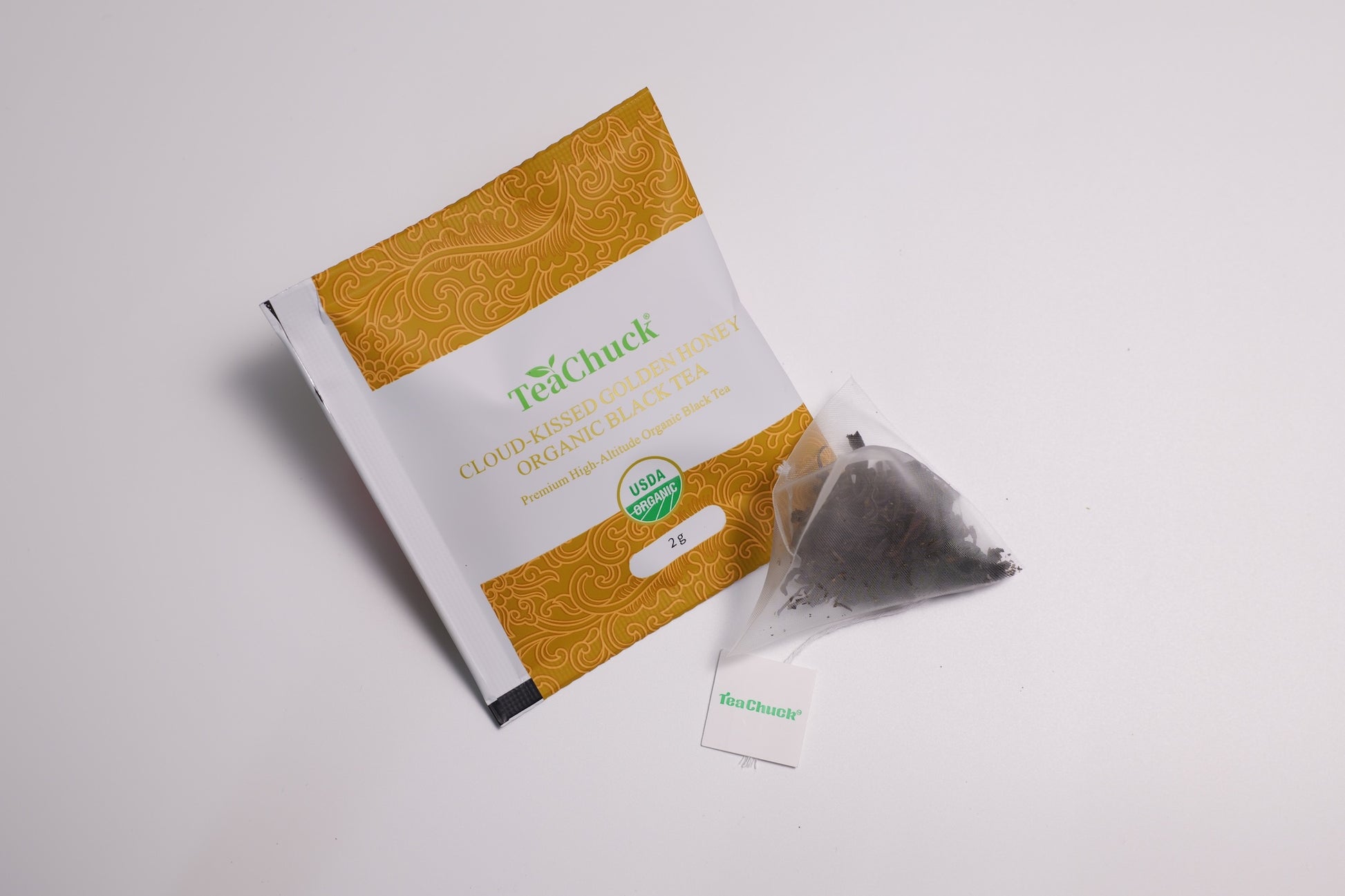 Cloud-Kissed Golden Honey Organic Black Tea